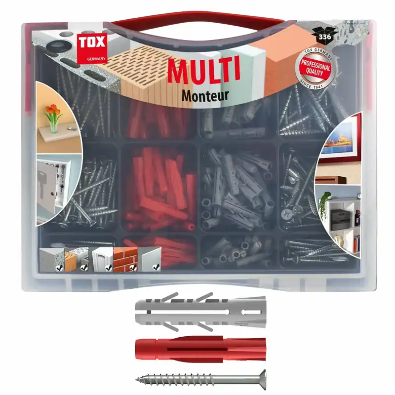 Standard-Sortiment Monteur Multi 336 tlg. Top-Angebot